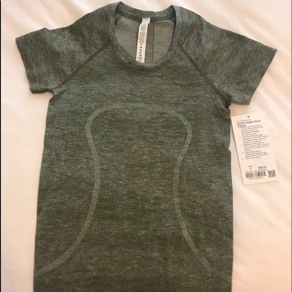 Lululemon Swiftly Speed Short Sleeve